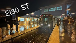 E180th St in the Snow ft. Holiday Train