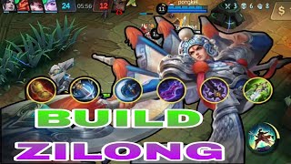 BUILD ZILONG TERSAKIT DI BRAWL #mobilelegends #herozilong #mobilelegendsbangbangvng