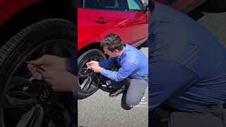 How to: Inflator Kit pt. 2 #acura #dealership #automobile #flattire #tires #inflator #honda #tips