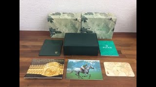 Rolex Vintage Watch Box Set 1994 + Booklets + Calendar Set