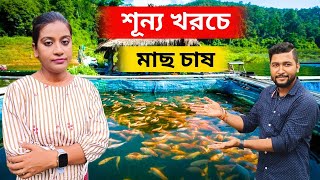 শূন্য খরচে মাছ চাষ। zero costing fish farming.