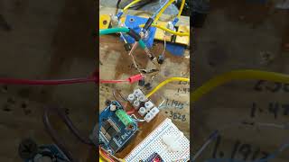 using a battery to run the motor from the negative terminal