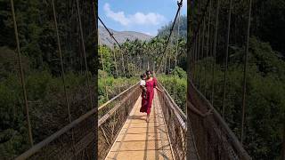 പ്രകൃതിരമണി 😍♥️@ itz peak #hangingbridge #kudremukh #trending #nature #viral #youtube #shorts