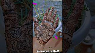 Beautiful Easy Front Hand Mehndi Designs