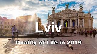 Quality of Life in Lviv, Ukraine , rank 178th in the world in 2019