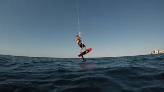 Foil kitesurf en Cuba