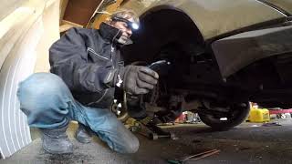 How to fix brakes that get stuck in ford expedition. Stuck brakes. repair a car.