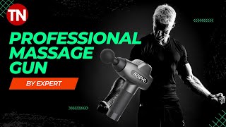 Professional Massage Gun with Case and 6 Massage Heads