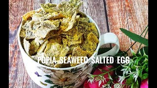 Popia Seaweed Salted Egg Sedap,Mudah &Senang Jer Nak Buat