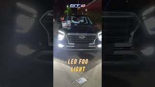 CRETA INSTALLED GT10 LED HEADLIGHTS #led #ahemdabad