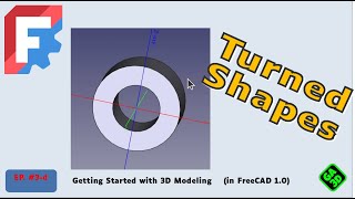 📚 FREECAD TUTORIAL: Harness Revolution to Create Advanced 3D Shapes!