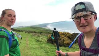 Looe to Sharrow Beach along the south west coast path. SWCP. May 2018