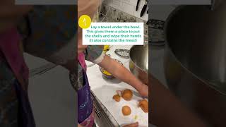 TWO TIPS FOR CRACKING EGGS WITH TODDLERS