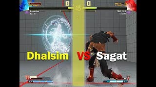 SFVAE Sagat  vs Sick Dhalsim