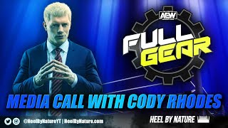 AEW Full Gear Media Call w/ Cody Rhodes