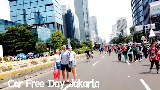 Walking tour Car Free Day Jakarta