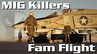 MIG Killers - Fam Flight - DCS F-4 Phantom Campaign Mission 1 Intro