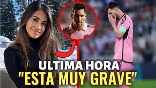 💥ANTONELLA ROCCUZZO VIAJA al HOSPITAL de URGENCIA por GRAVE PROBLEMA de LIONEL MESSI! ¿QUÉ PASÓ?