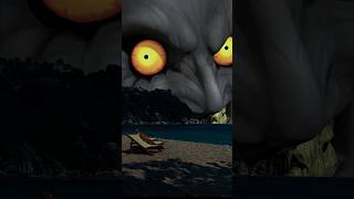 Majora's Mask Lunar Moon Crash CAUGHT ON CAMERA #vfx #eyebg8 #Majora's #shorts