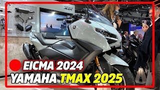 Yamaha TMax e TMax Tech Max 2025: face lift e più tecnologia