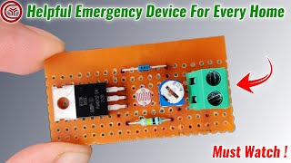 Simple Electronic Project , you definitely need this for home