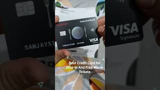 Best Credit Card For Restaurant and Movie 🍿 Tickets | EazyDiner Indusind Bank Credit Card