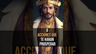 8 PEQUEÑAS ACCIONES QUE TE HARAN PROSPERO #PROSPERIDAD #EXITO