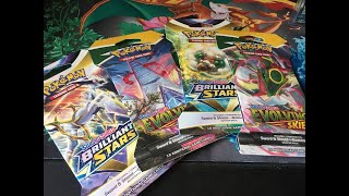 Opening up 4 sleeved pokemon boosters