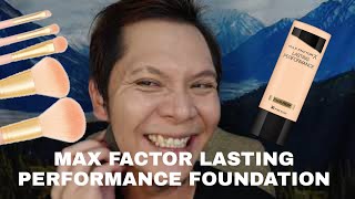 MAX FACTOR LASTING PERFORMANCE FOUNDATION | mike88 vlogs