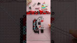 👻Halloween Idea, How to Draw Jason with perler beads #craft #art #diy #drawing #artwork #halloween