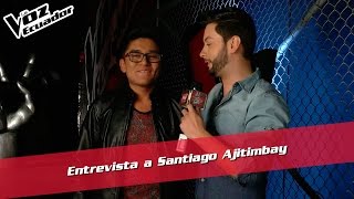 Entrevista a Santiago Ajitimbay - Batallas - T2 - La Voz Ecuador