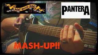 Rebel Meets Rebel/Pantera mini cover mix #rebelmeetsrebel #pantera #dimebagdarrell #metal #country