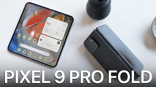 Google Pixel 9 Pro Fold First Look - Their Thinnest Foldable vs Samsung Z Fold 6!