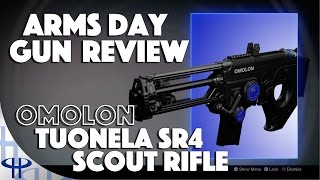 Destiny - Omolon Tuonela SR4 [Scout Rifle] - Full Armsday Gun Review