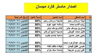 #المعين_المتفرغ صدار ماستر كارد محافظة ميسان#اكسبلور