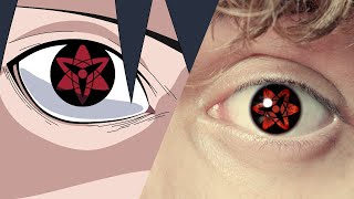 Real Life Anime Sharingan Eyes