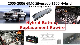 Alternative Hybrid Batteries For The 2005-2006 GMC Sierra 1500 Hybrid