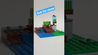 Lego Minecraft melon farm #ideashq #lego #shorts #minecraft #stopmotion #animation