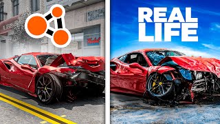 Аварии на реальных событиях в BeamNG.Drive #29