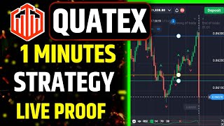 Quatex 1 minute strategy | quatex trading strategy 2024 | quatex trading strategy for beginner