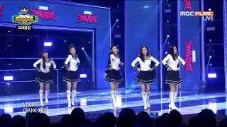 Crayon Pop 5th Week of April Show Champion (4/29/2015)