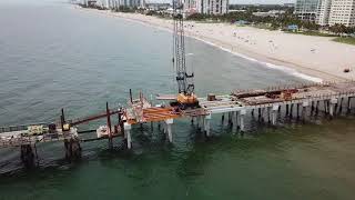 Pompano Beach Pier Construction POI 2018