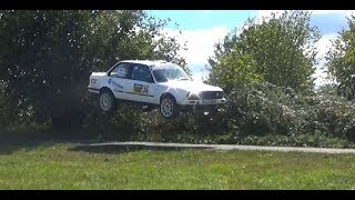 Rallye Kohle & Stahl 2018 Big Jumps, Mistakes, Crashes