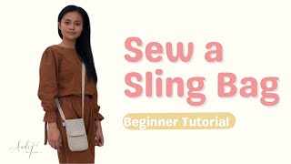 Sling Bag Tutorial | Upcycled | Sew to sell | Sewing Pattern Available