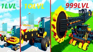 BUILD A CHAINSAW CAR IN BRICK RIGS! LEGO BATTLE OF BUILDINGS  IN BRICK RIGS