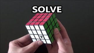 4x4 Rubik's Cube Solve