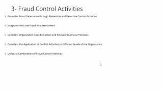 Fraud Risk Mgmt 4 Fraud Control Activities