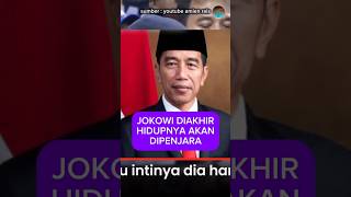 Jokowi akan di penjara #jokowi #mulyono #presiden #indonesia #amienrais #partaiummat #shorts