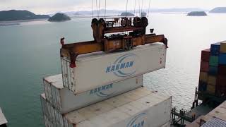 ⚠️Karman Ocean Container -face masks- all imported 40' dedicated HQ #custombroker #fda #logistics⚠️