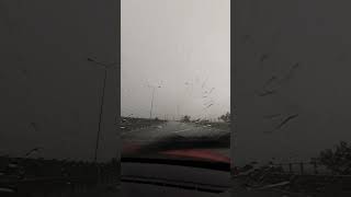 Vijelei si Torentiala pe Autostrada A1 Arad - Timisoara #amazing #viral #shorts